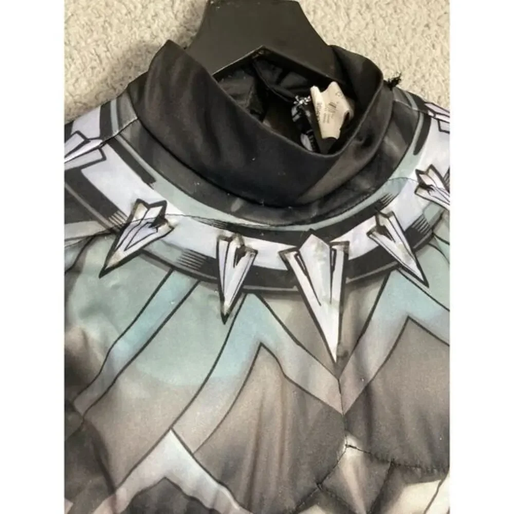 Marvel Black Panther Kids Costume Bodysuit Unisex Size L Superhero‎ Halloween - Picture 10 of 12